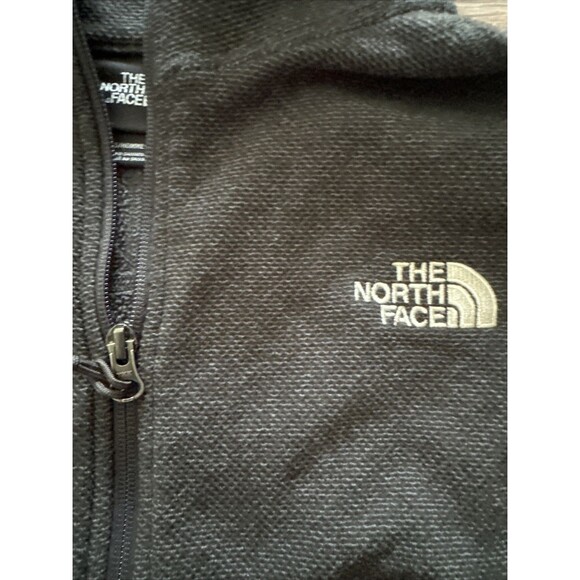 The North Face 1/4 Zip Sweater Mens Large Gray - Picture 2 of 7